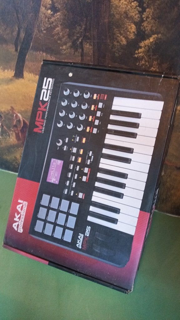 AKAI MPK25 MIDI controller, Ophalen