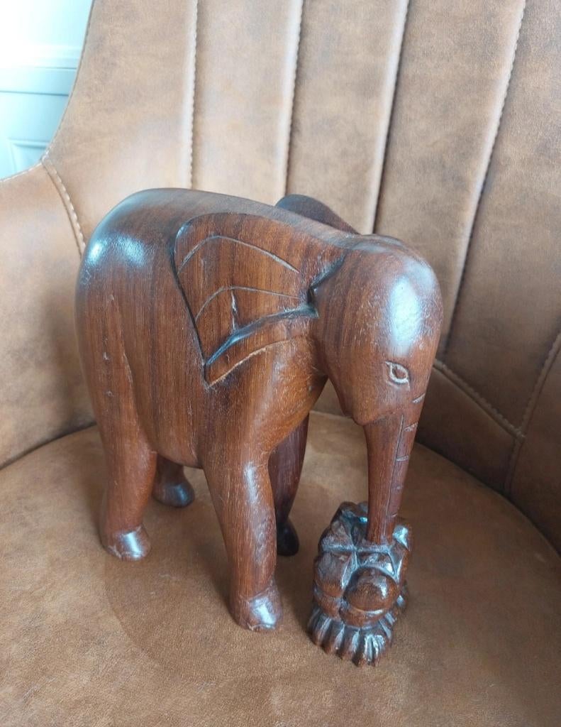 Beeld olifant, Ophalen of Verzenden, Gebruikt, Dier