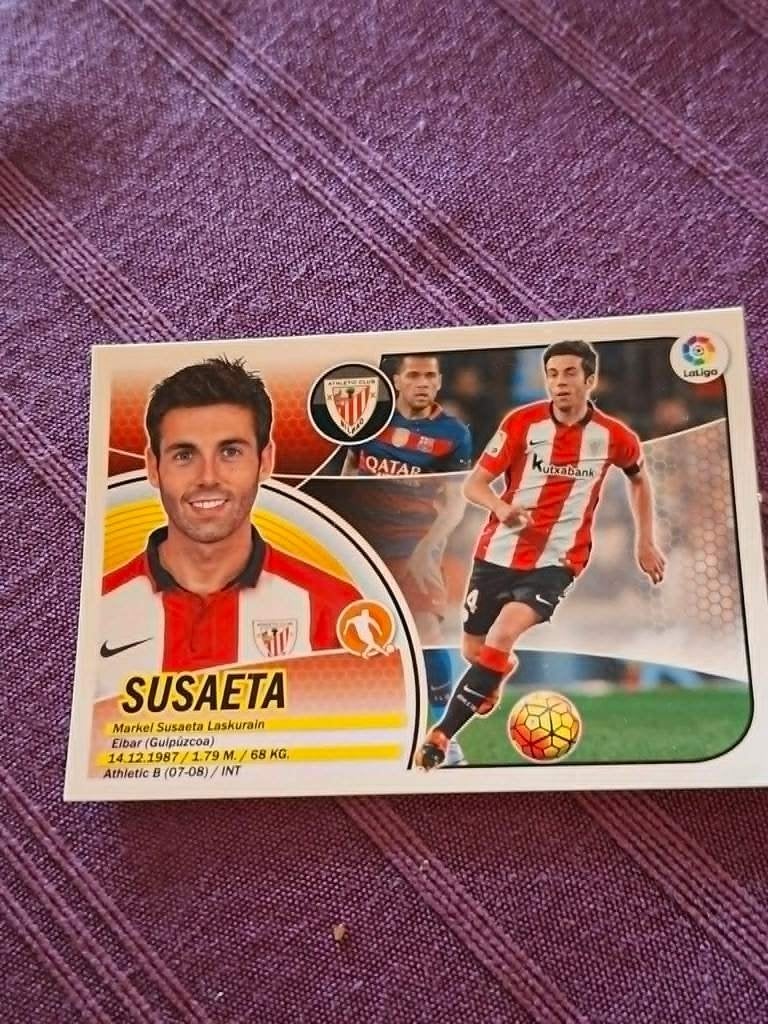 Panini / Sticker / Markel Susaeta / Athletic Bilbao, Enlèvement ou Envoi, Neuf, Affiche, Image ou Autocollant