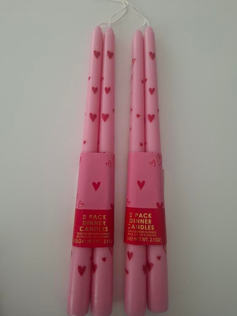 Kaarsen met Hartjes, Ophalen