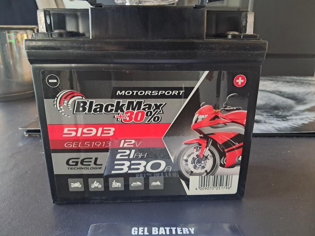 Batterij moto, Ophalen, Nieuw, Oplaadbaar