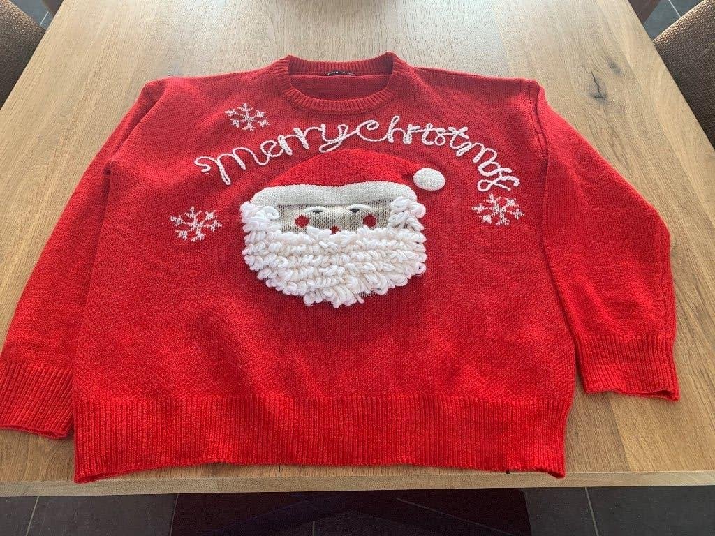 Kersttrui – Merry Christmas – Maat S, Ophalen of Verzenden, Zo goed als nieuw, Maat 36 (S), Rood