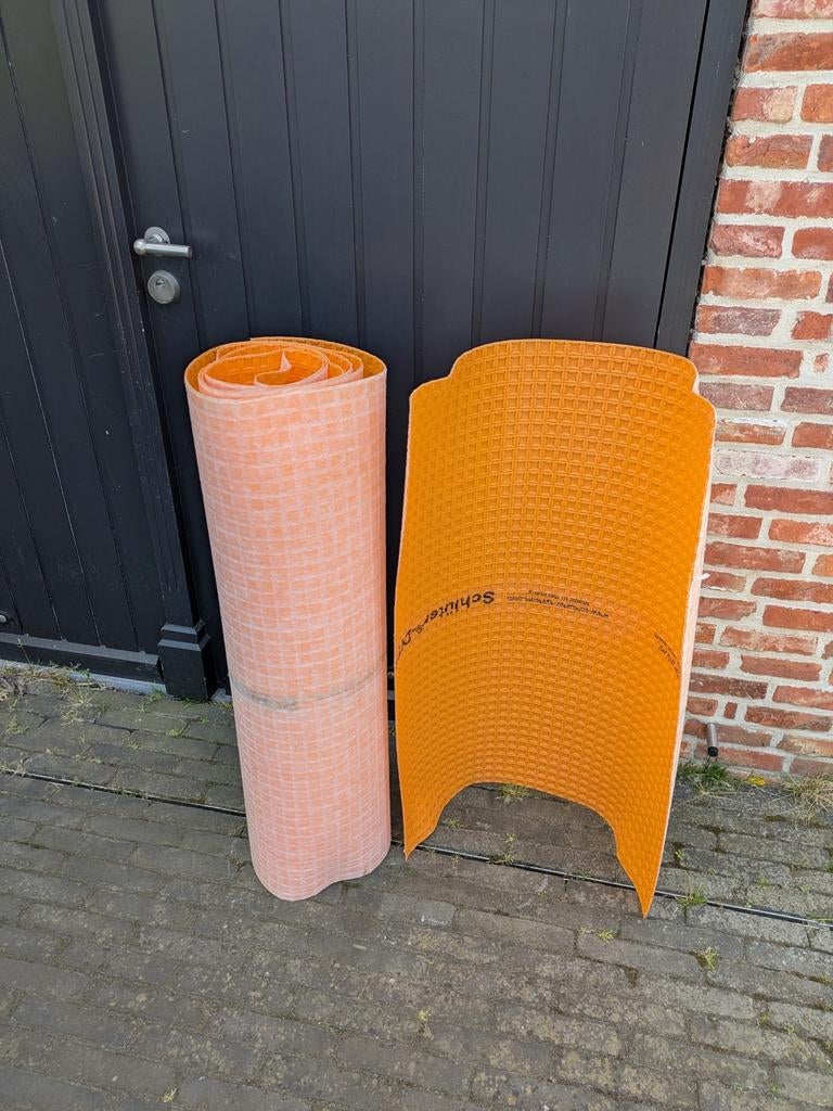 Schluter Ditra 25 ontkoppelingsmat 4m2, Enlèvement