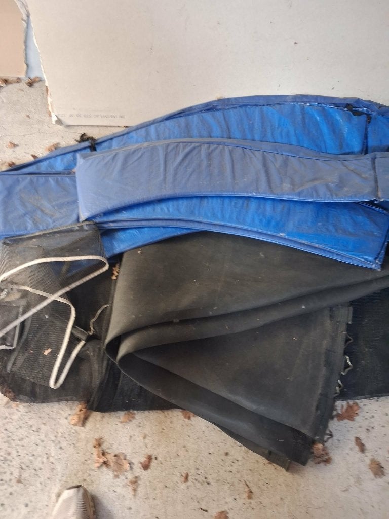 Trampoline 3m60, Enlèvement, Utilisé