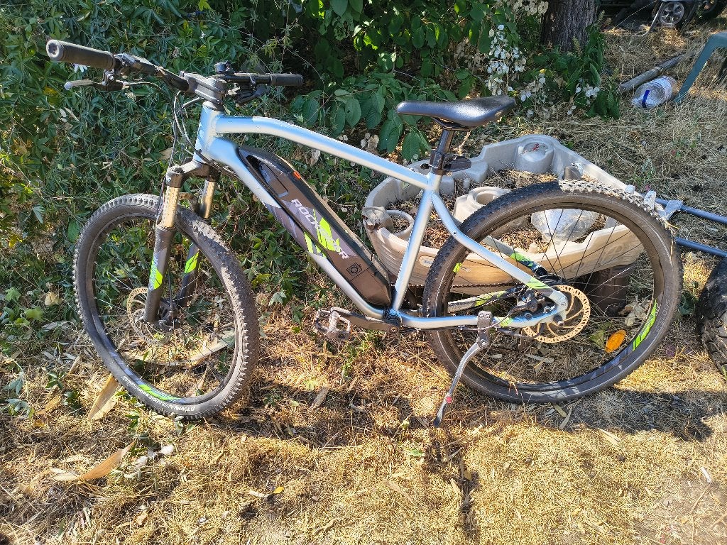 Rockrider E‑ST100 (2018) – Elektrische MTB – Herstelproject, Fietsen en Brommers, Ophalen, Gebruikt, Rockrider (Decathlon)