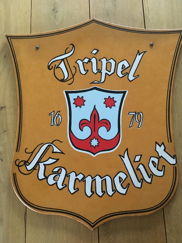Reclamebord Karmeliet, Ophalen