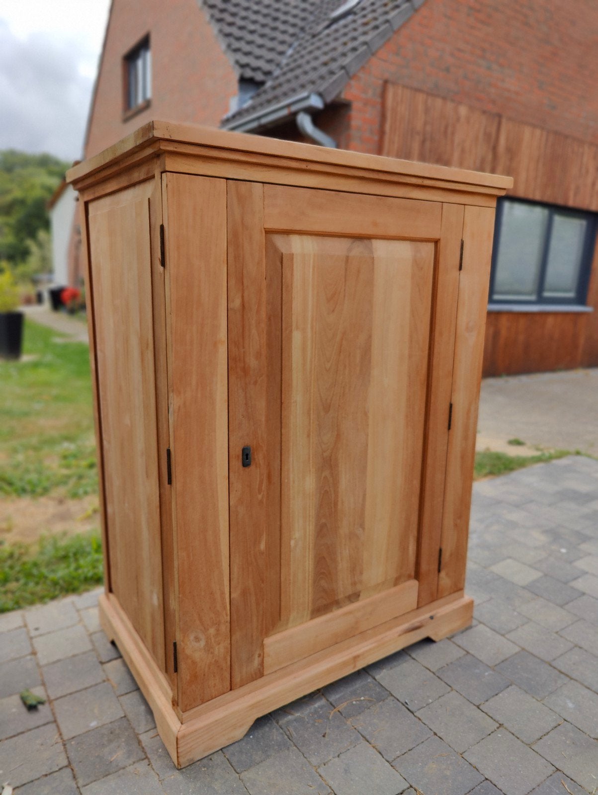 Meuble en teck, Teck, 100 à 150 cm, Enlèvement, Utilisé