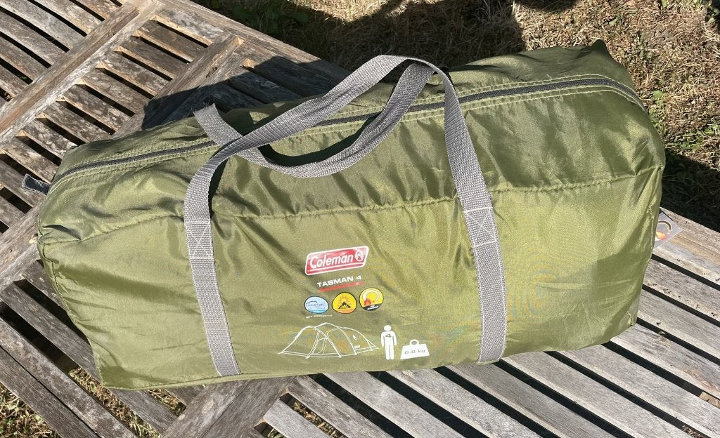 Coleman Tasman 4 tunneltent / kampeertent, Ophalen of Verzenden, Gebruikt, Tot en met 4