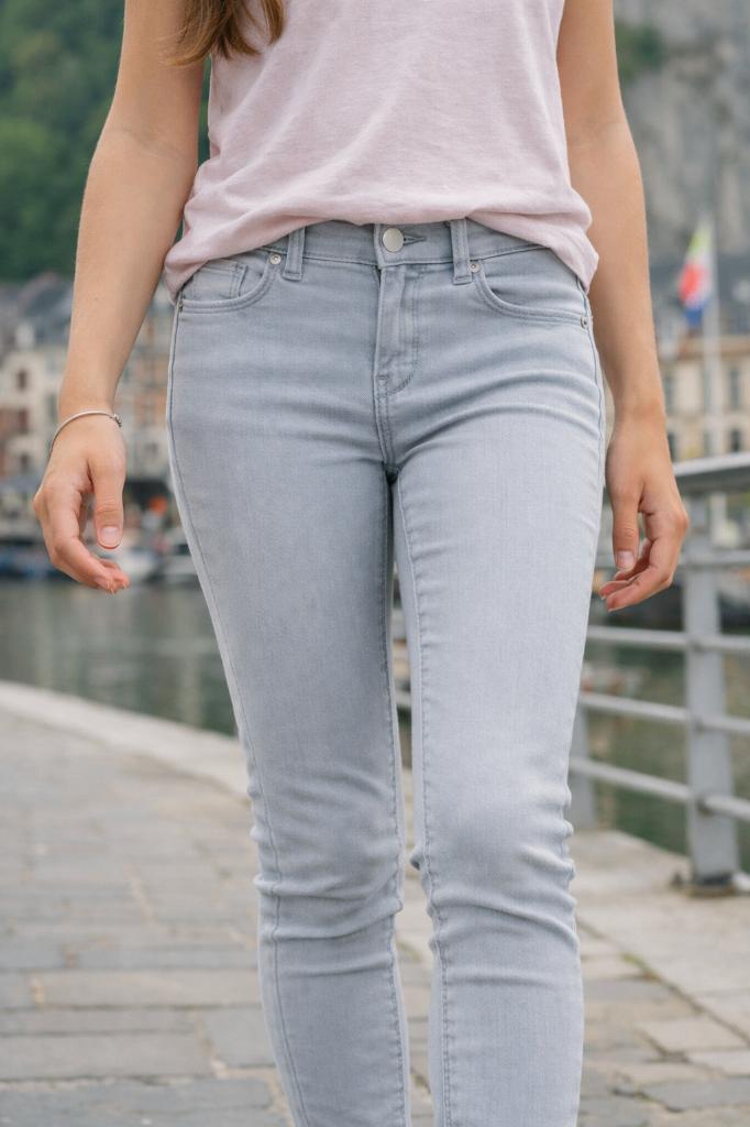F81 · Jean gris clair legging – Fille 15 ans (170 cm)  JBC, Kinderen en Baby's, Kinderkleding | Maat 170, Broek, Gebruikt, Meisje