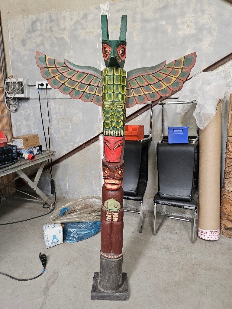 Totem bois, Enlèvement, Comme neuf, Bois, Autres types
