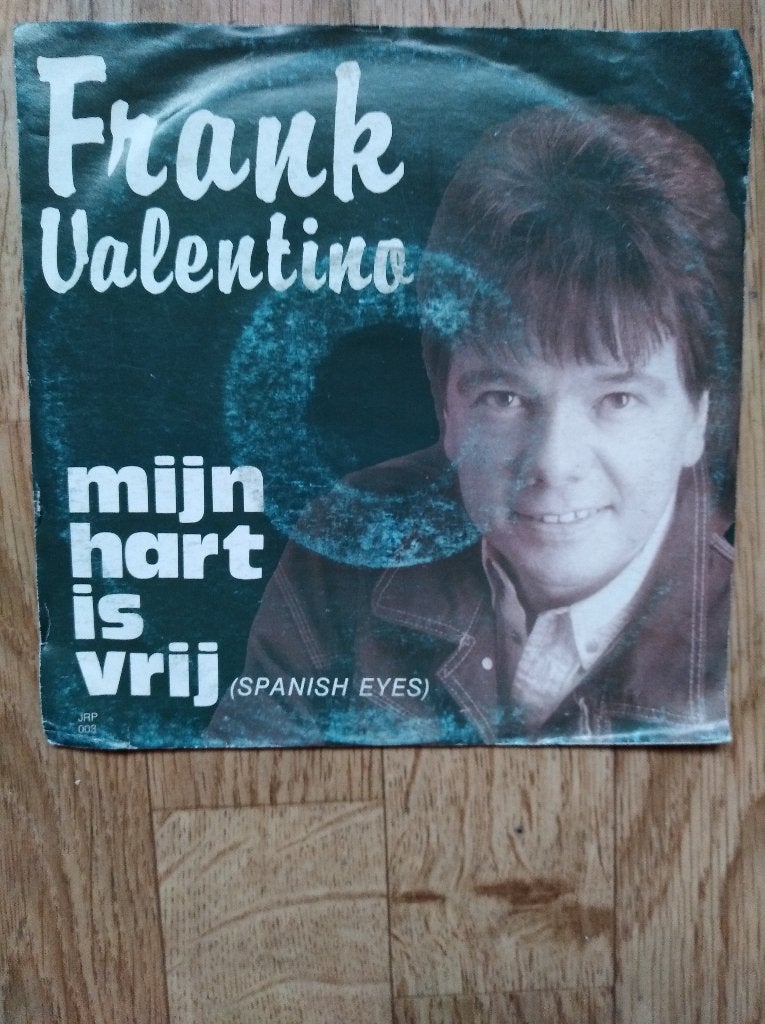 FRANK VALENTINO: "Mijn hart is vrij" - Nederlandse Vertaling, Pochette photo, Enlèvement ou Envoi