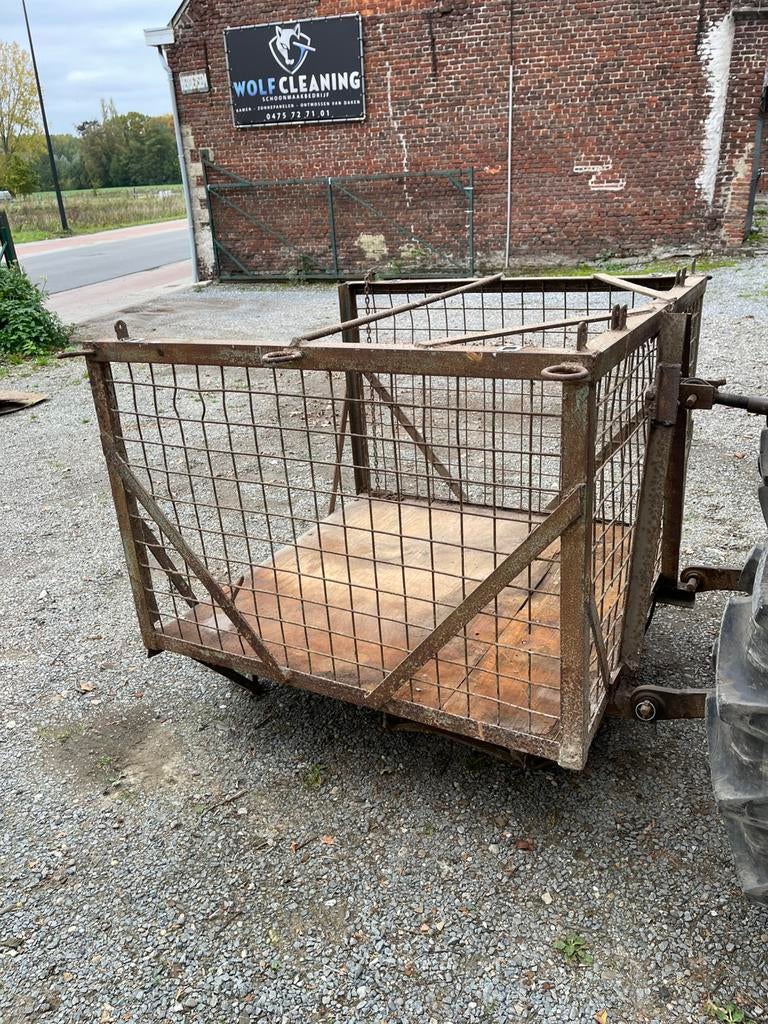 Transportbak 3e punt, Ophalen, Transport