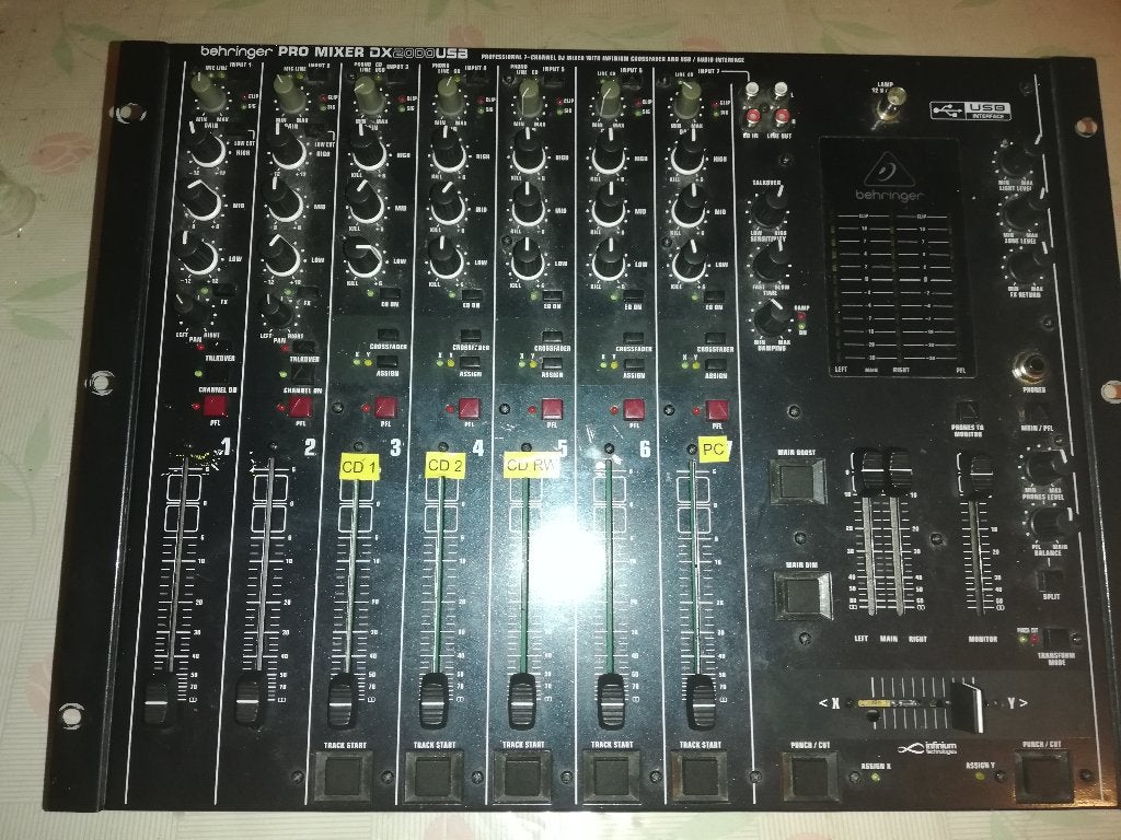 Behringer Mengpaneel PRO USB, Muziek en Instrumenten, Ophalen, Zo goed als nieuw, 5 tot 10 kanalen, Microfooningang