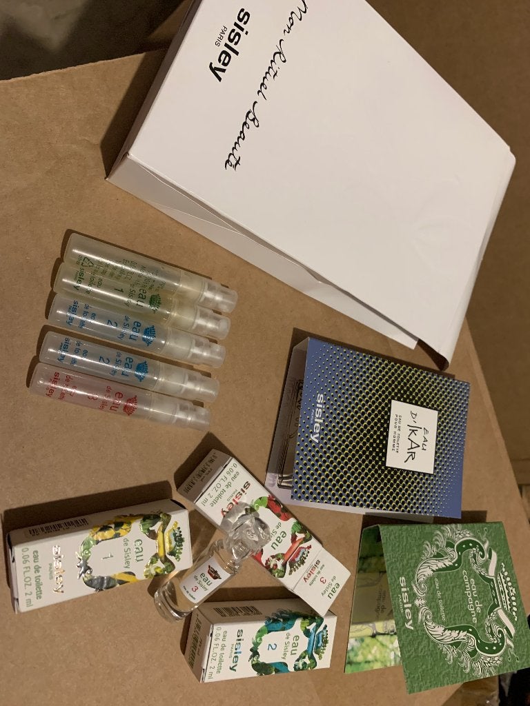 Parfum proefjes, Verzenden, Gebruikt