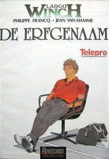 Largo Winch nr 1 'De erfgenaam'' - Telepro, Ophalen, Philippe Francq & Jean van Hamme, Eén stripboek, Nieuw