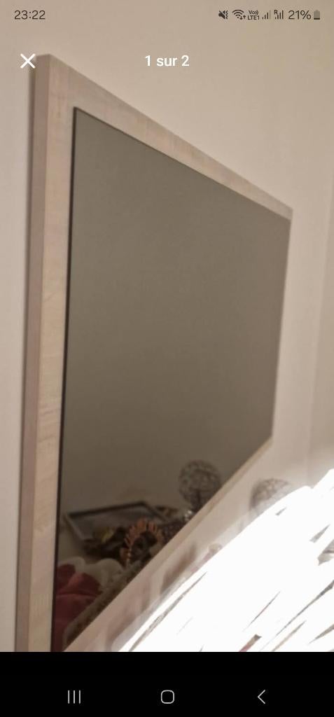 Miroir fumé, Maison & Meubles, Enlèvement