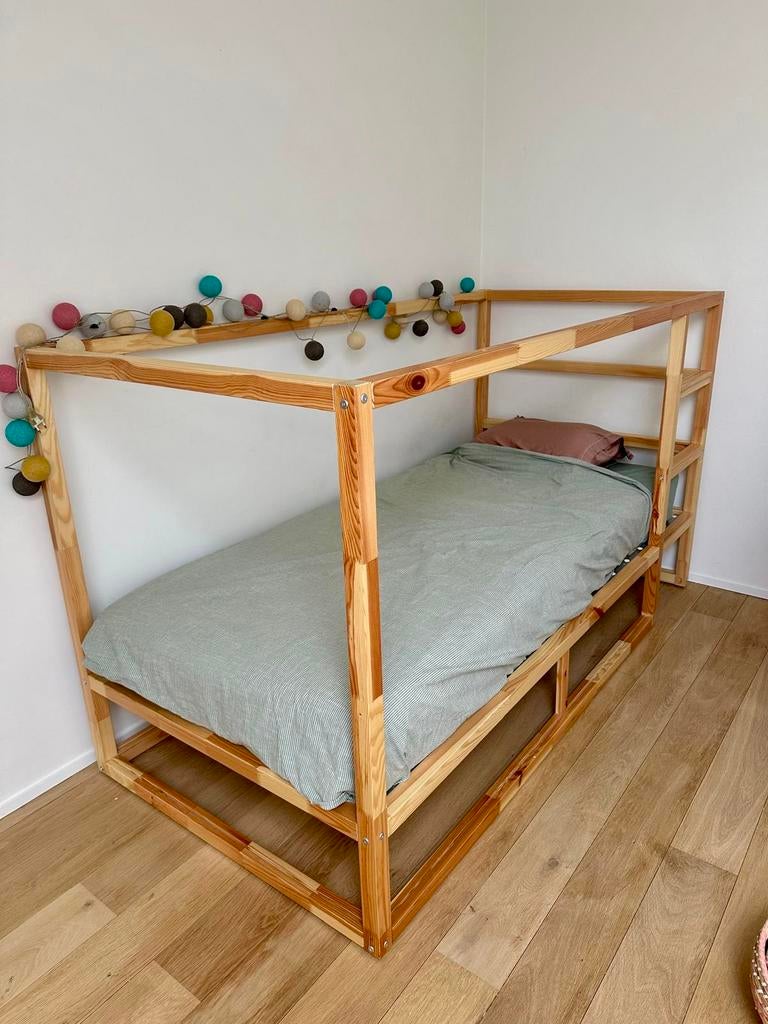 IKEA Kura bed 90 x 200 - compleet incl. matras, Ophalen, Zo goed als nieuw