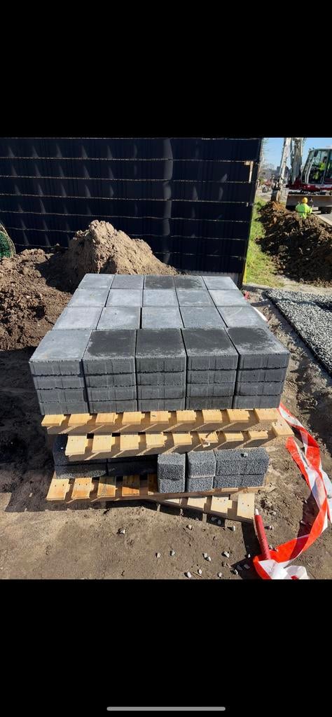 Klinkers en boordstenen, Klinkers, Zo goed als nieuw, Beton, 5 tot 10 m²