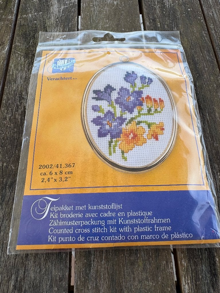borduurwerkjes, Hobby en Vrije tijd, Ophalen of Verzenden, Zo goed als nieuw, Handborduren, Borduurpakket