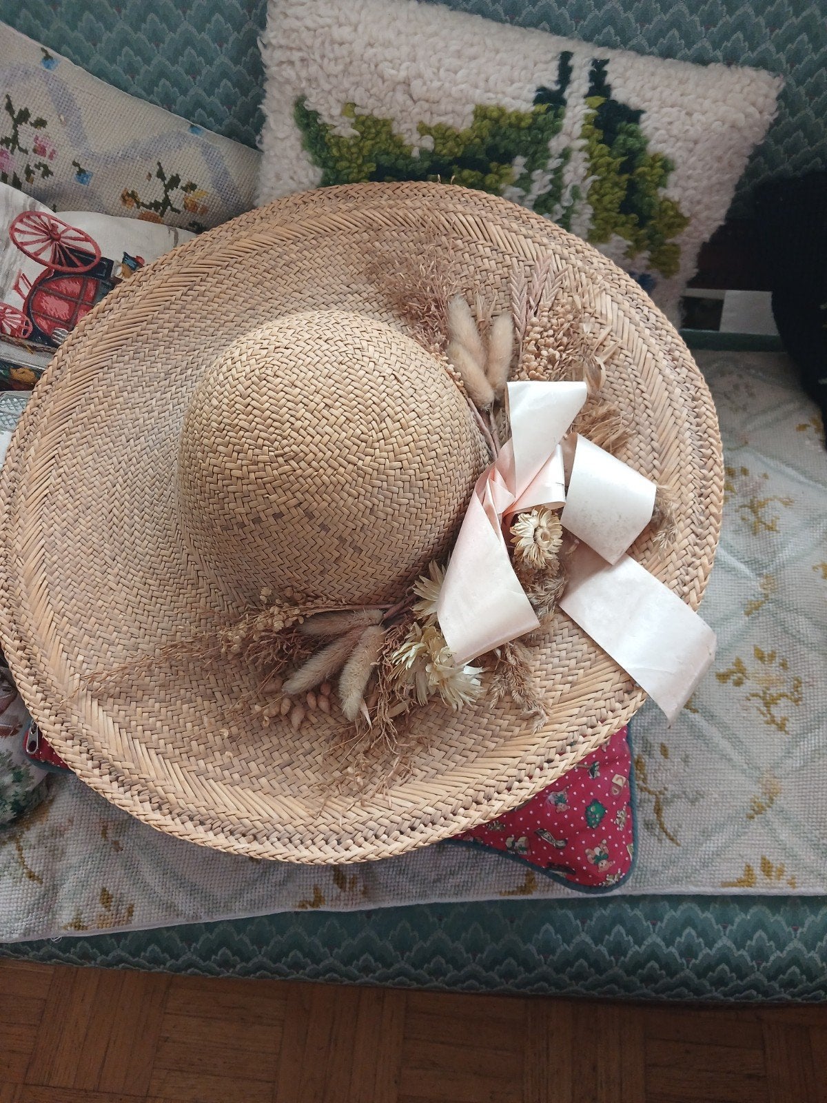 Chapeau ete paille. Grand format, Enlèvement ou Envoi, Chapeau