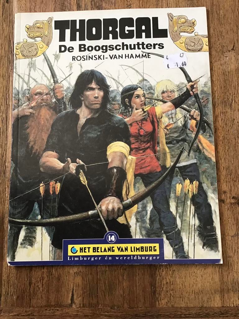 Thorgal De boogschutters Rosinski Van Hamme, Ophalen of Verzenden, Gelezen