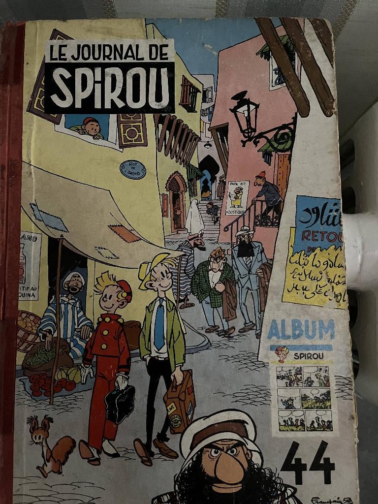 BD SPIROU 44, Une BD, Enlèvement, Utilisé