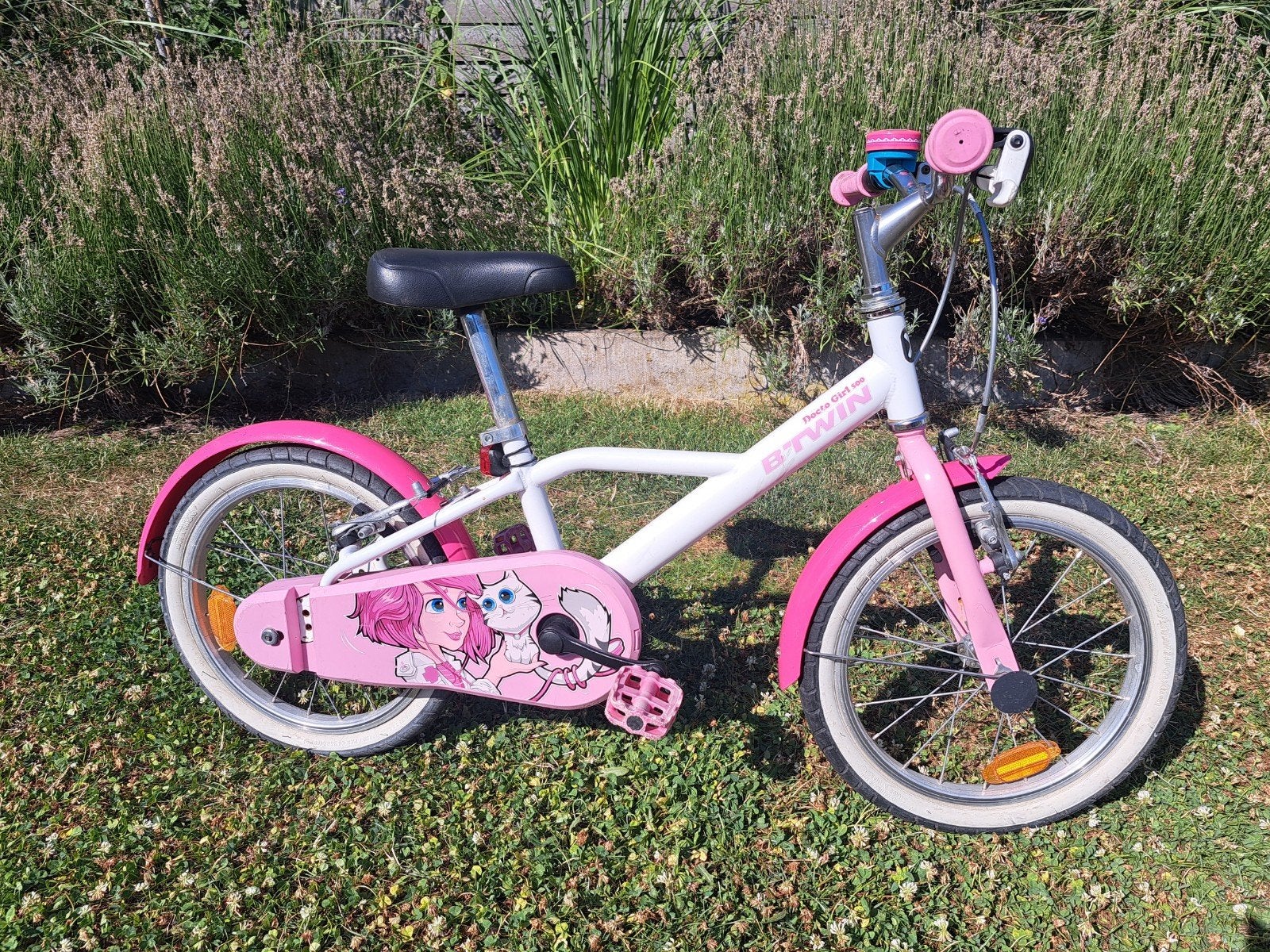 Meisjesfiets 16 inch, Enlèvement