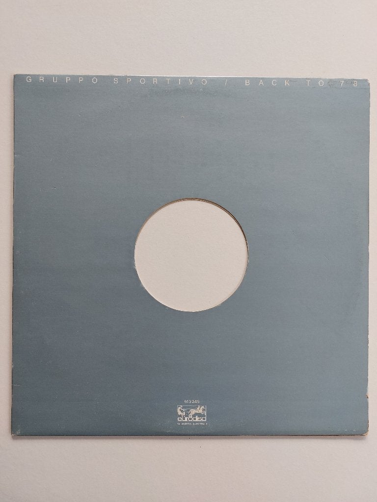 Gruppo Sportivo - Back To 78 (1978 - Poprock), LP, Gebruikt, Ophalen of Verzenden, Punk Rock