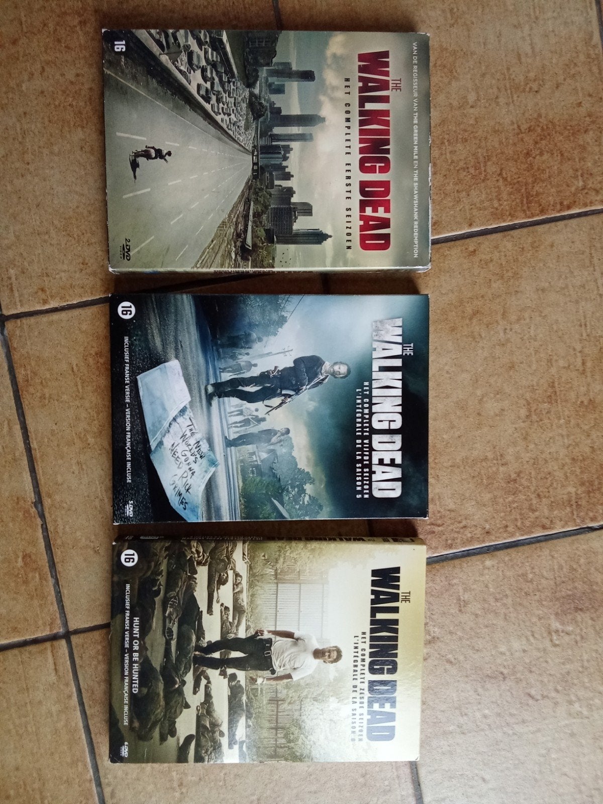 the walking dead seizoen 1, 5, 6, Cd's en Dvd's, Ophalen of Verzenden, Zo goed als nieuw