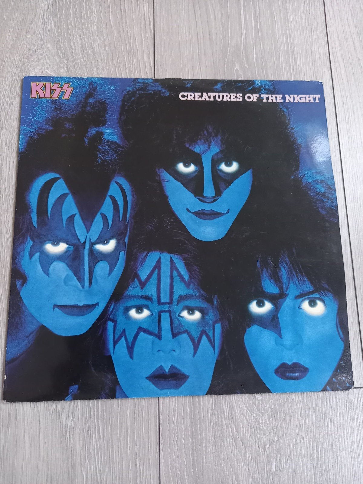 Kiss Creatures of the Night LP vinyl, Ophalen, 1980 - 1989, Gebruikt