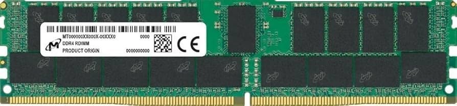 32GB 2Rx4 PC4-3200AA DDR4-3200 Registered ECC Micron HP