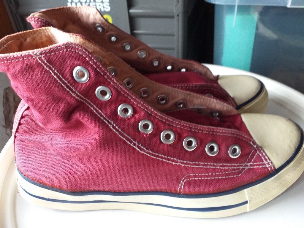 Sneaker rouge (baskets montantes)neuves P: 40 unisexe, Enlèvement ou Envoi, Rouge