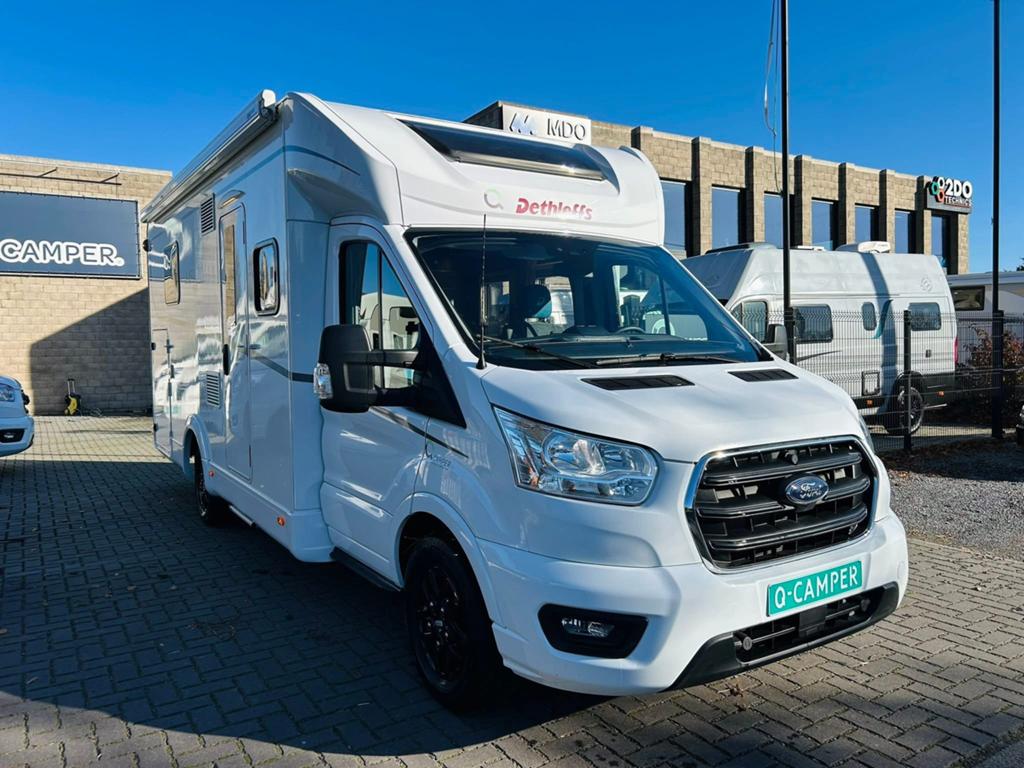 ‼️ford dethleffs‼️AUTOMAAT‼️queensbed ‼️hefbed‼️, Caravans en Kamperen, Mobilhomes, Automaat, Ringverwarming, Ford, Buitenlamp