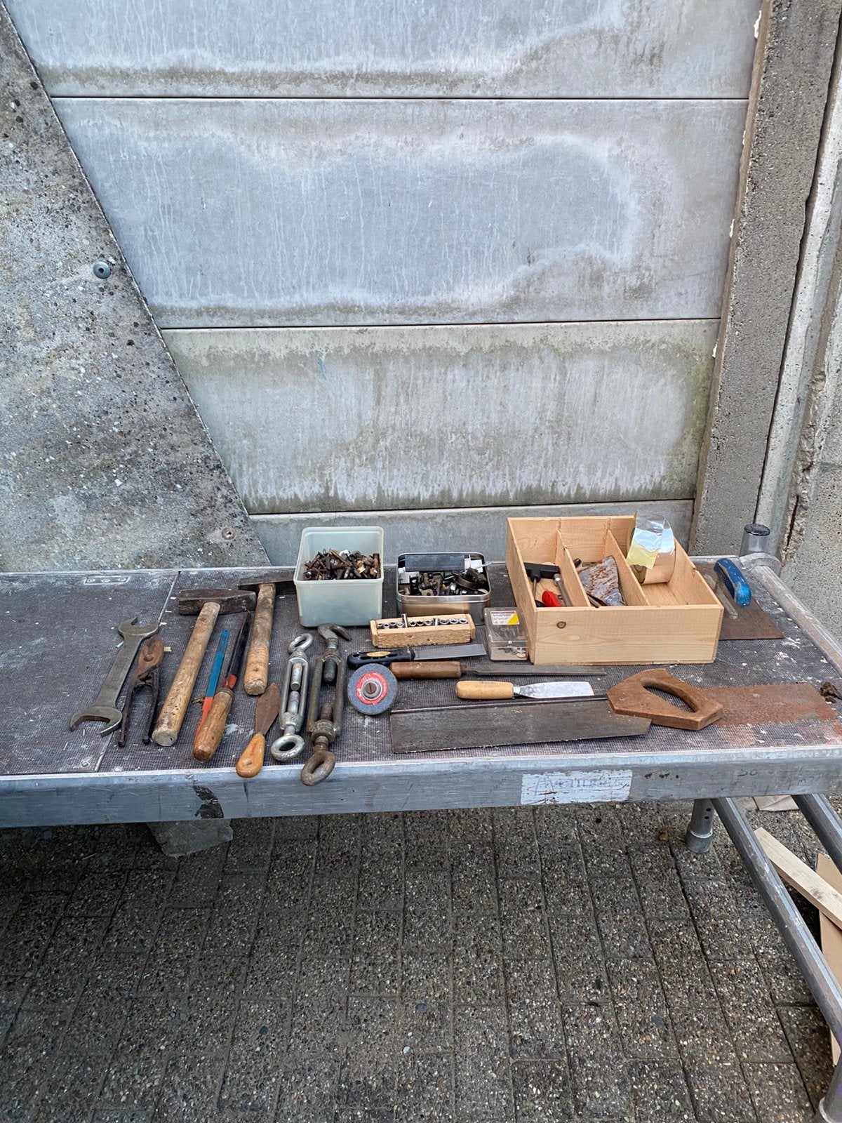 Groot lot gereedschap, Doe-het-zelf en Bouw, Ophalen, Zo goed als nieuw