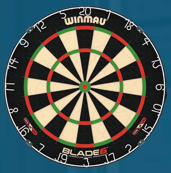 Nieuwe Winmau blade 6 (dartsblok), Sport en Fitness, Darts, Ophalen of Verzenden, Nieuw