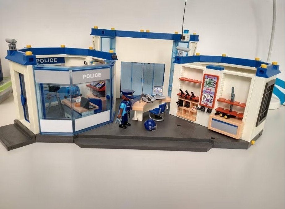 Playmobil Politiekantoor - 4264, Enfants & Bébés, Bâtiment, Utilisé, City action, Kit complet