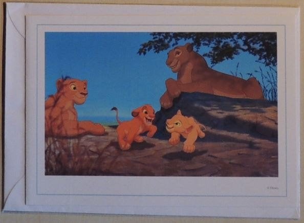 Postogram 94/J14 Lion King - Disney (Stripboek), Verzamelen, Ophalen of Verzenden, Leeuwenkoning of Jungle Boek, Nieuw, Papier, Kaart of Schrift