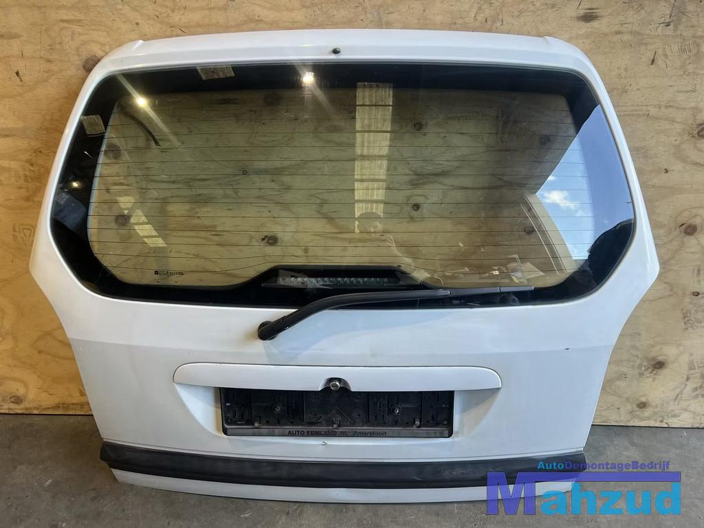 OPEL ZAFIRA A WIT Achterklep 1998-2005, Gebruikt, Deur, Opel Automobile GmbH, Kontakt@opel-infoservice.de