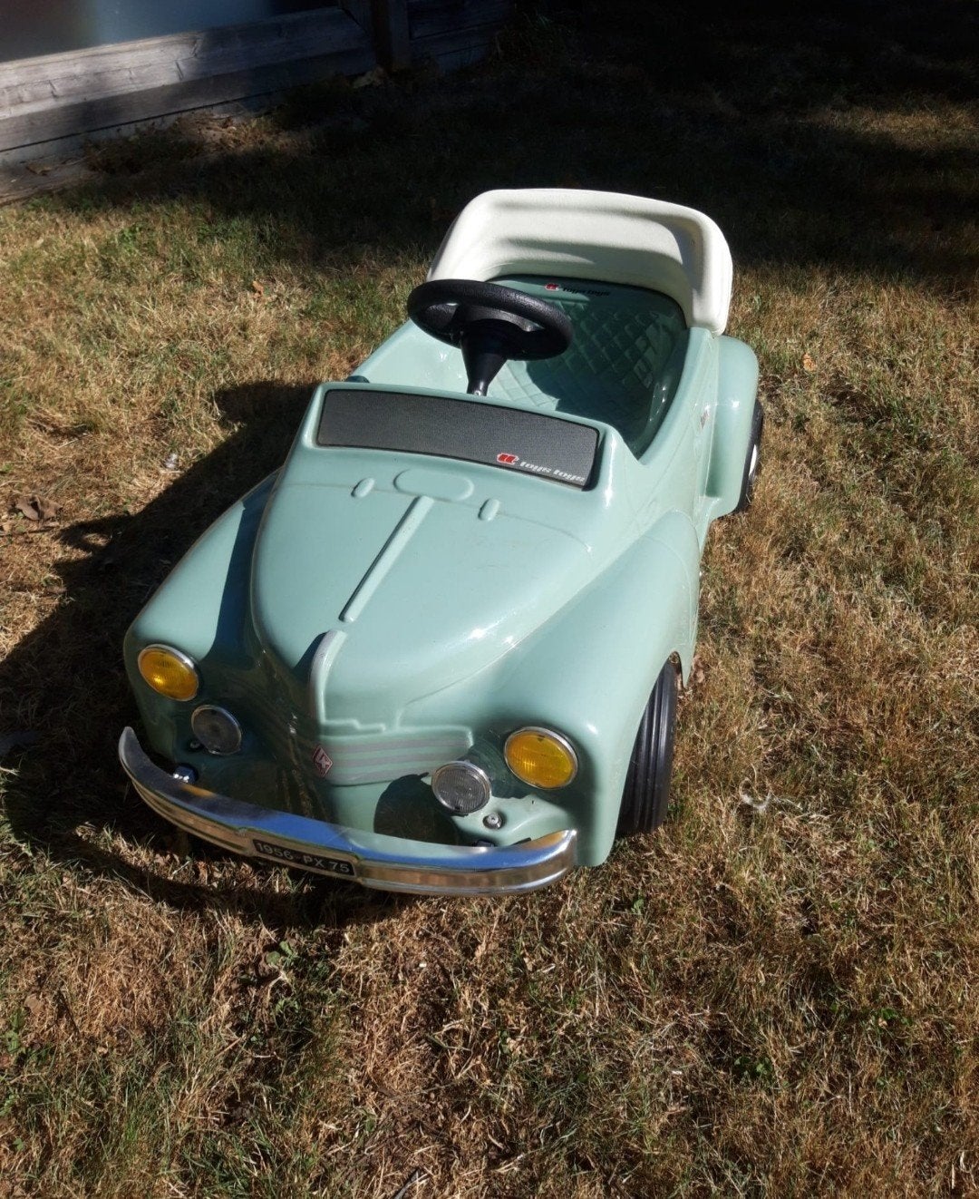 Vintage Renault 4CV Cabriolet trapauto – retro, Antiek en Kunst, Antiek | Speelgoed, Ophalen