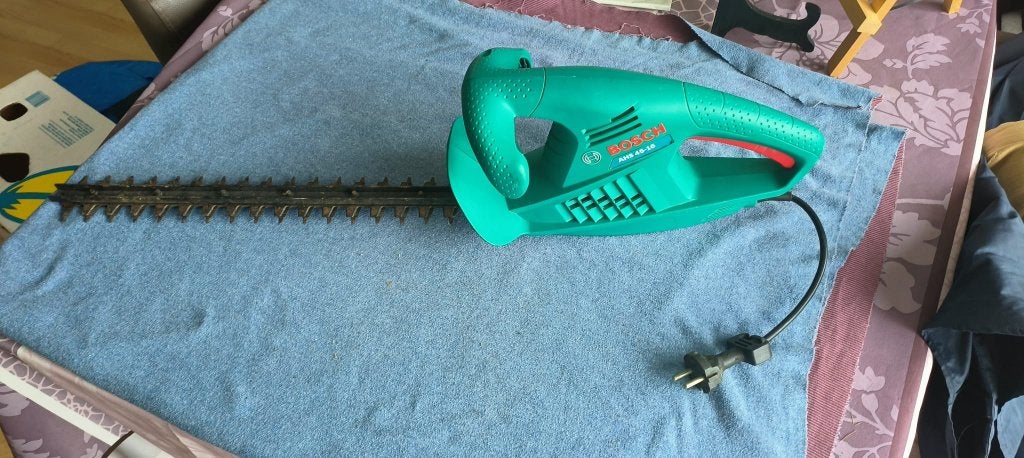 Electrische heggeschaar van Bosch, Ophalen, Gebruikt, Elektrisch, Bosch