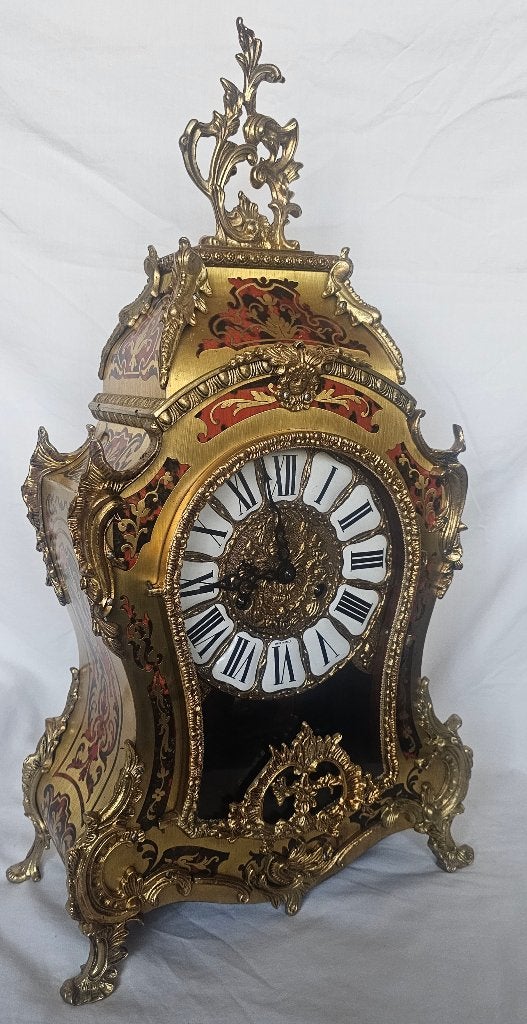 boulle / tafelklok klok pendule, Antiek en Kunst, Ophalen