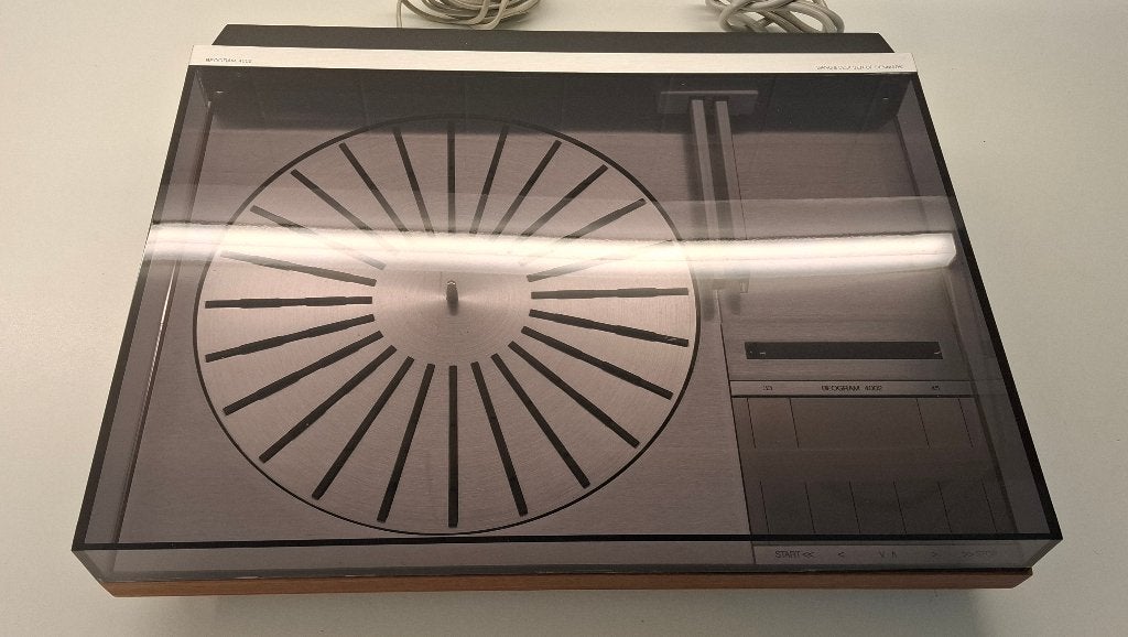 bang olufsen beogram 4002 mintstaat !, Autres marques, Tourne-disque, Comme neuf, Enlèvement