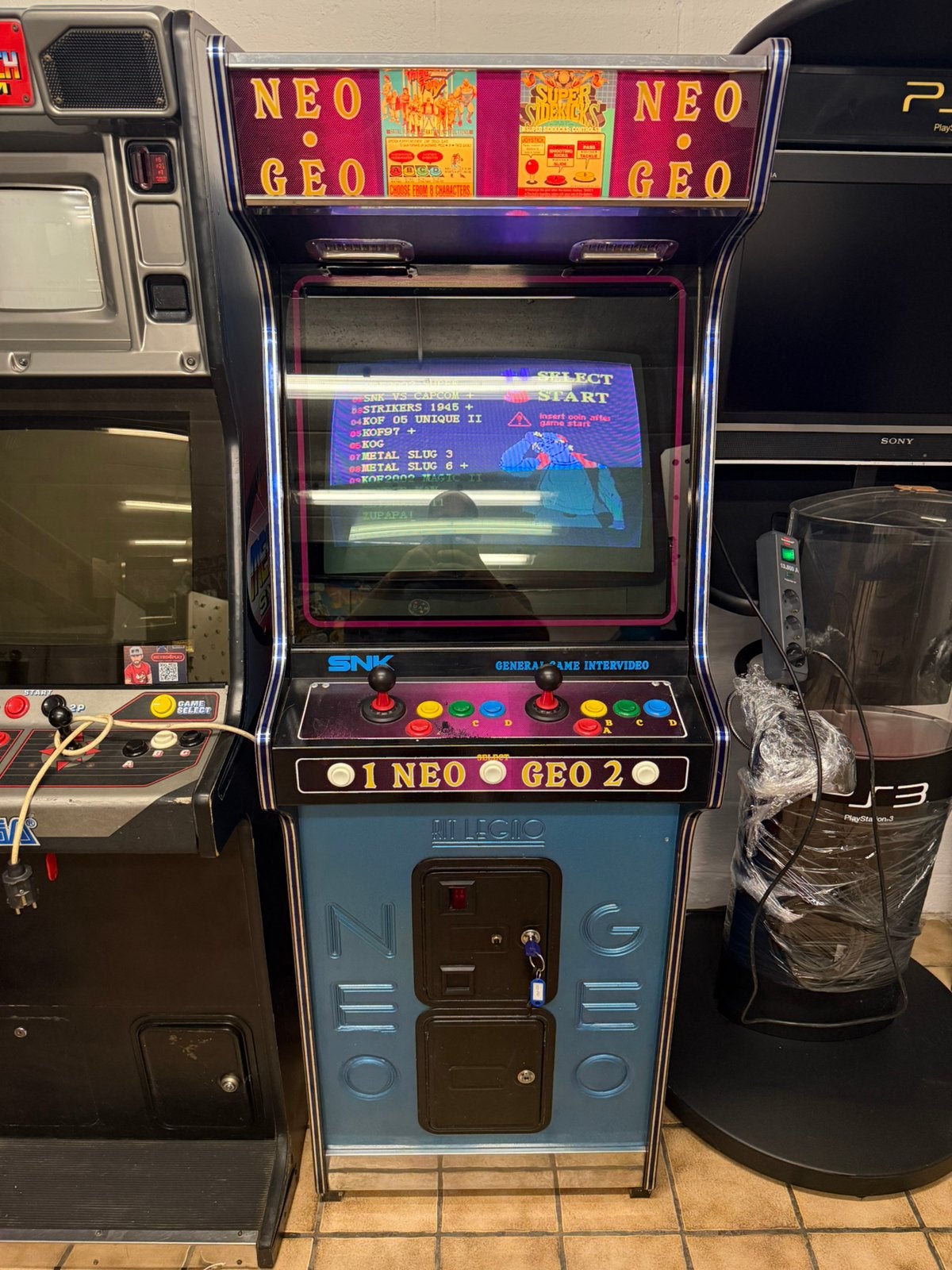 Borne d’arcade SNK Neo Geo, Ophalen, Zo goed als nieuw