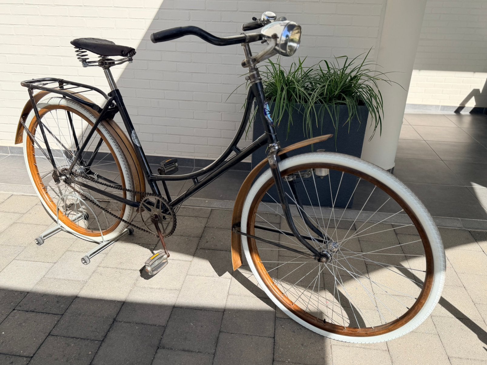 Oldtimer Damesfiets, Fietsen en Brommers, 51 tot 55 cm, Ophalen, Terugtraprem, Jaren '30
