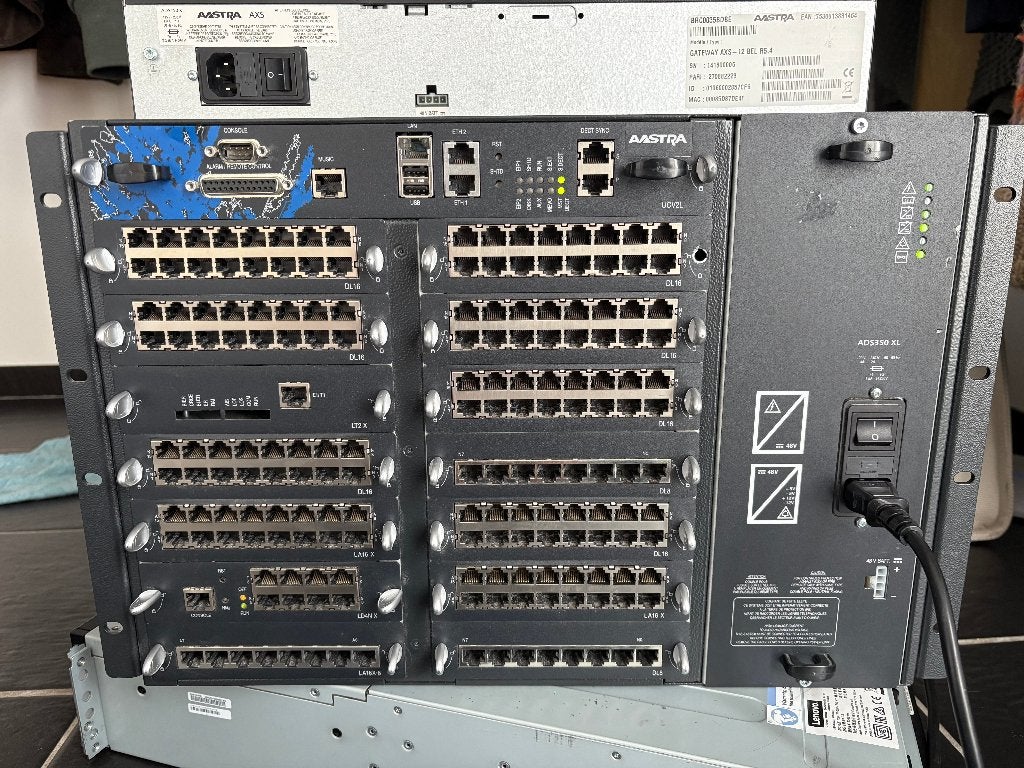 2x Aastra Telefooncentrale, Telecommunicatie, Telefooncentrales, Ophalen, Gebruikt