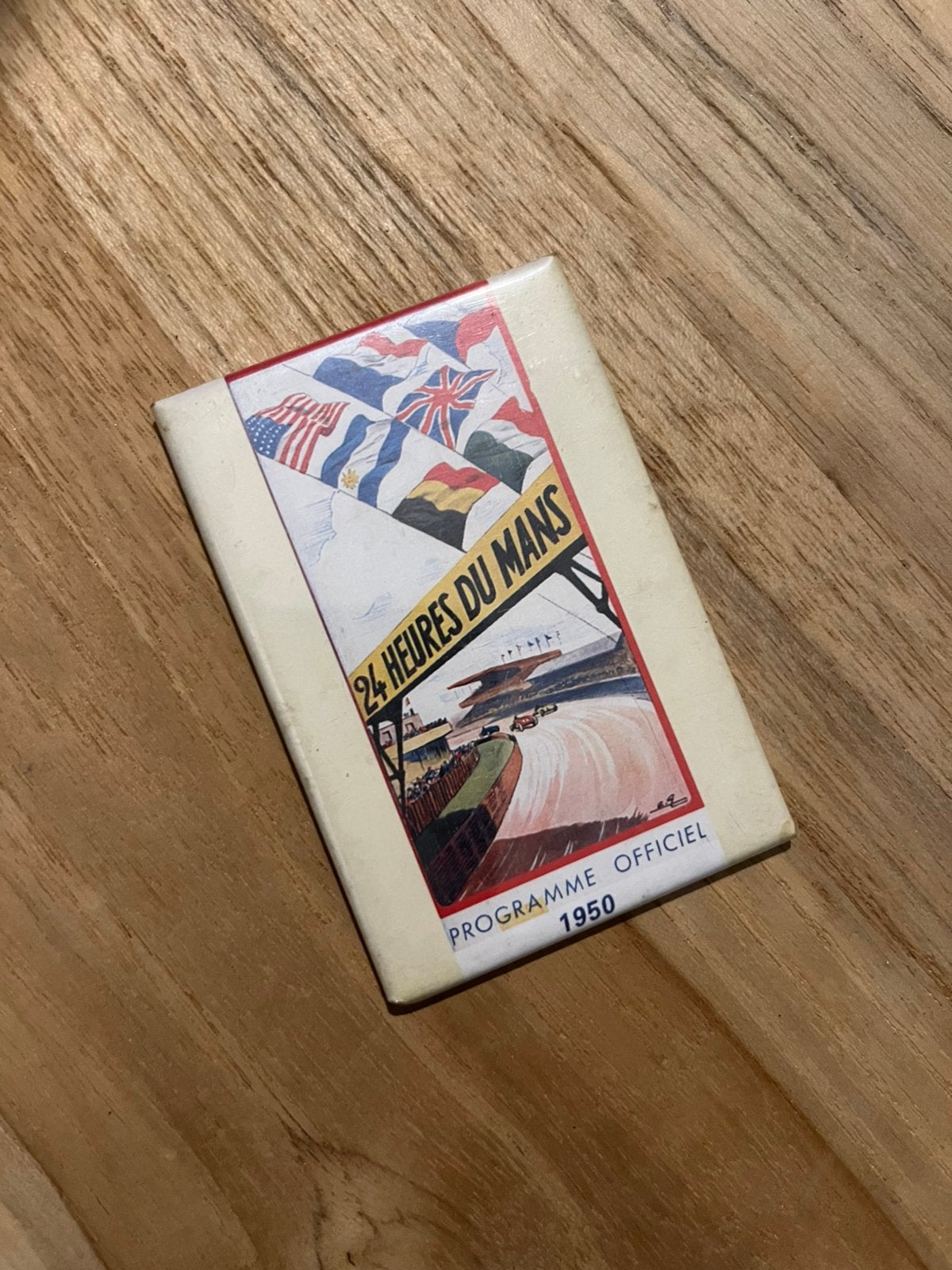 Magneet 24 uur van Le Mans 1950, Verzamelen, Automerken, Motoren en Formule 1, Ophalen of Verzenden, Gebruikt
