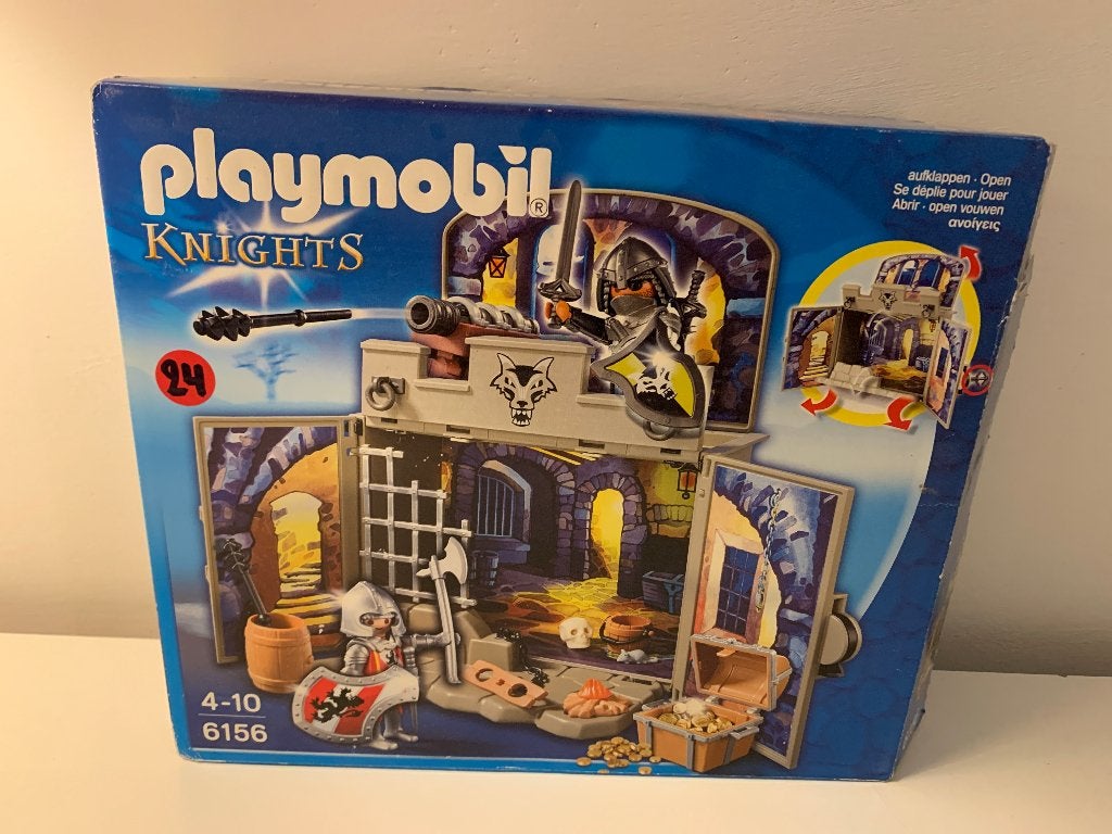 PLAYMOBIL RIDDERSET 6156, Complete set, Ophalen of Verzenden, Zo goed als nieuw, Knights