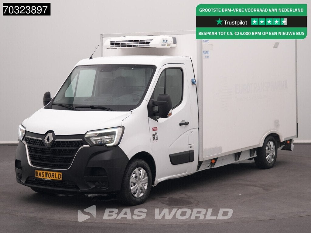 Renault Master 145PK Bi-Temp Lamberet Koelwagen Vriezer Ther, Auto's, Bestelwagens en Lichte vracht, Stof, Gebruikt, 4 cilinders