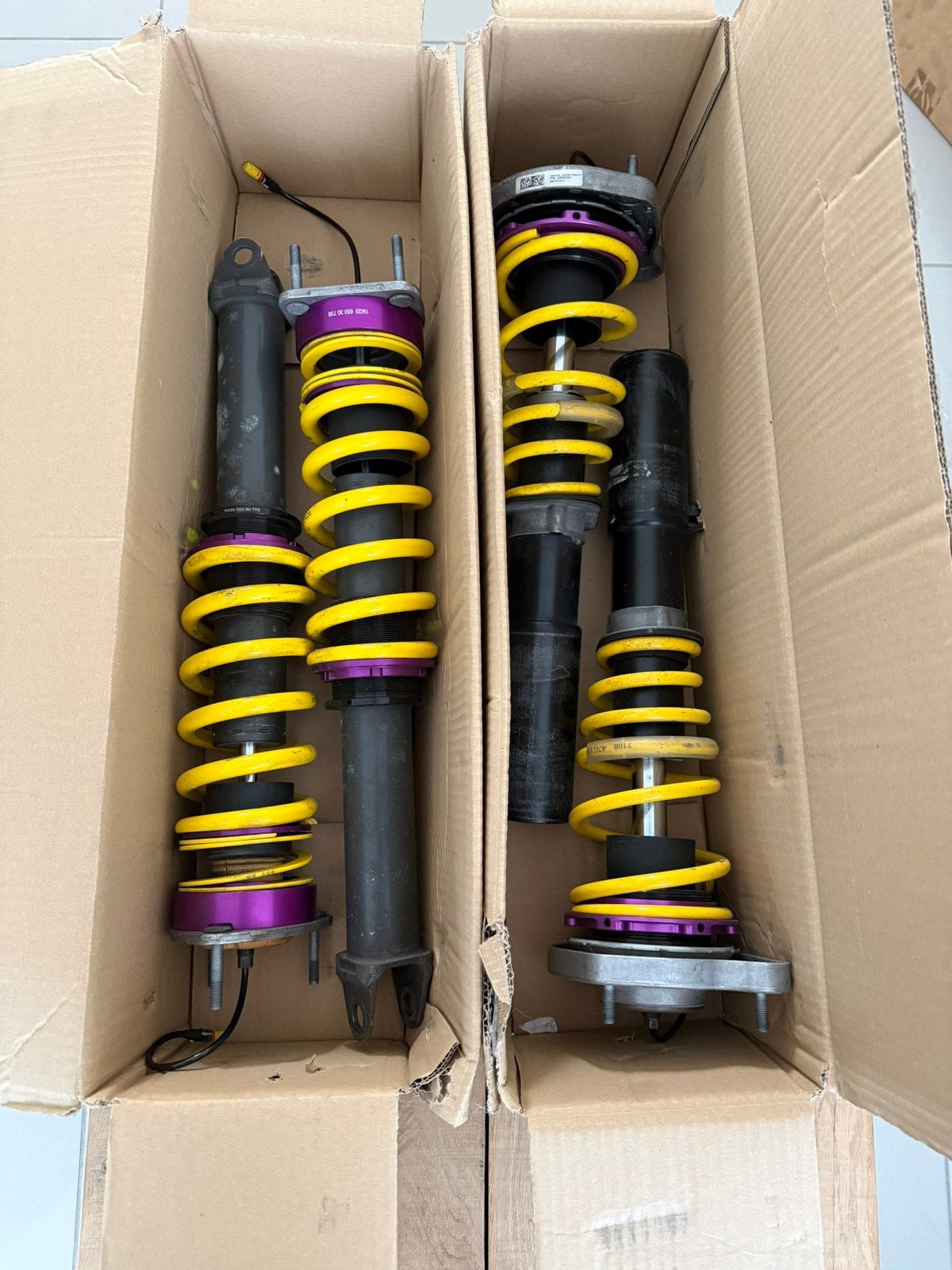Kits ressorts réglables avec amortisseurs Porsche 992, Enlèvement, Utilisé, Porsche