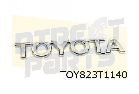 Toyota Yaris embleem tekst ''Toyota'' (P13)  Origineel! 7544, -, Verzenden, -, Nieuw